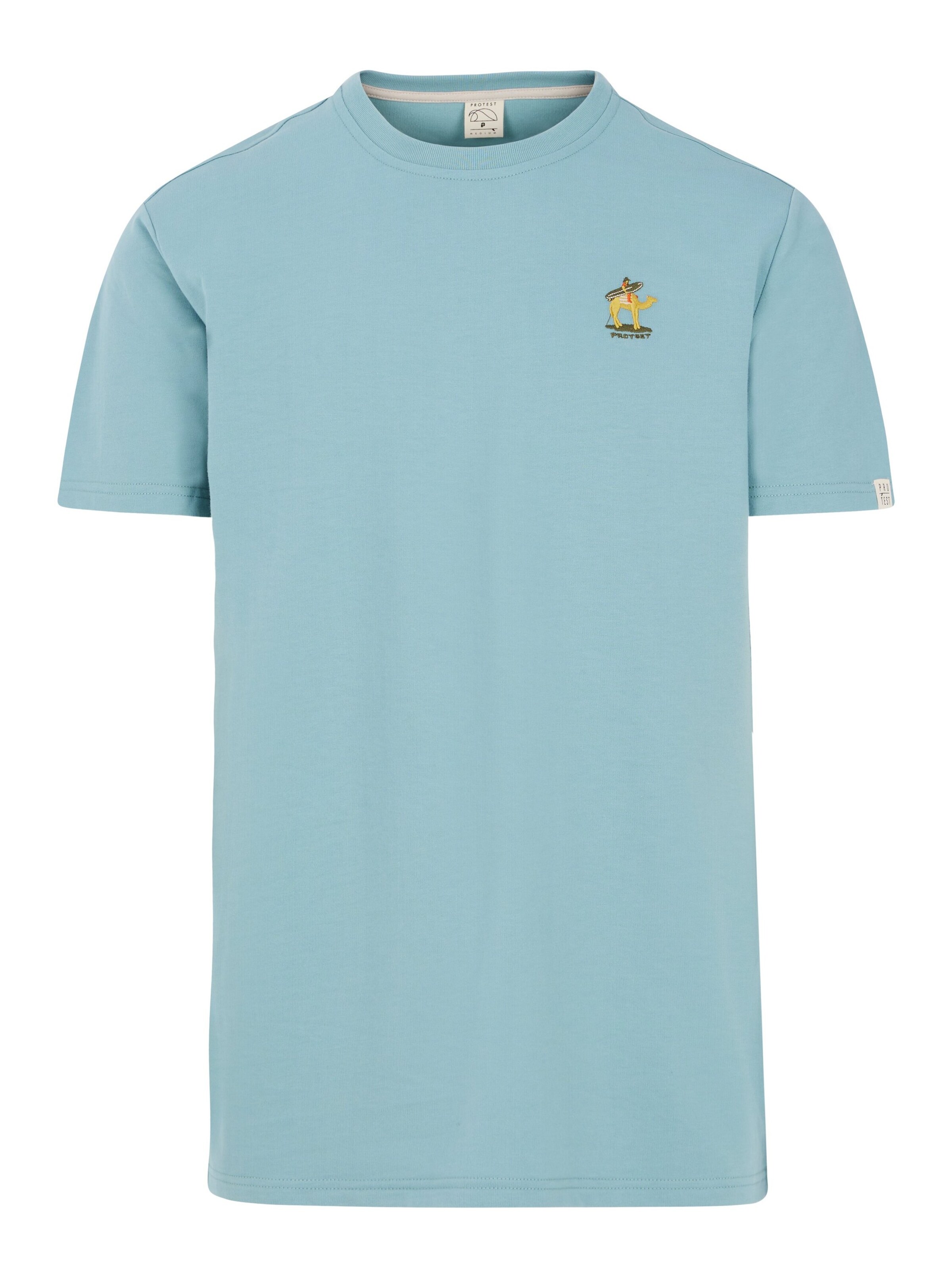 PROTEST Shirt 'PRTSCREM' in Blue: front