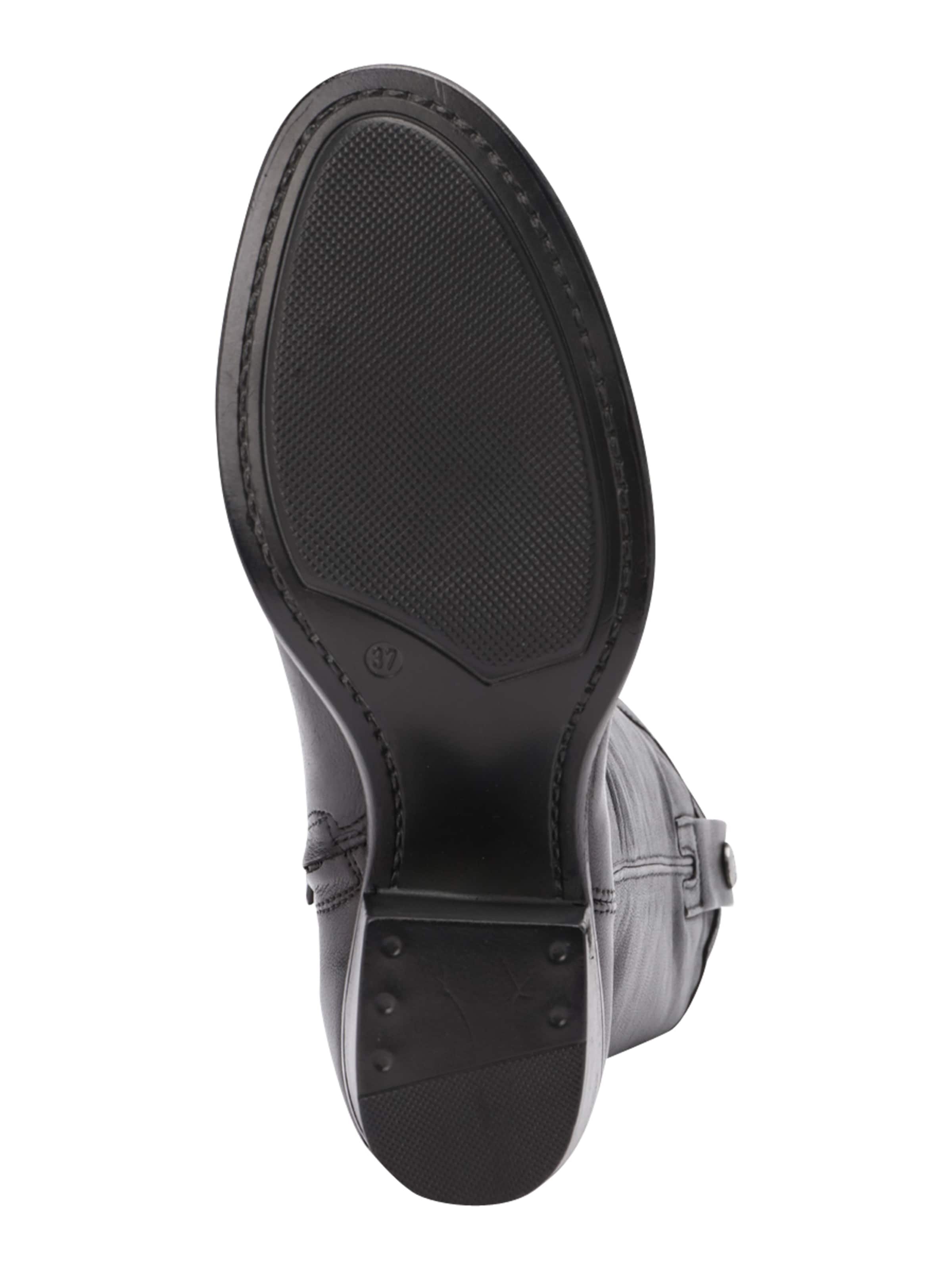 MJUS Каубойски ботуши в черно