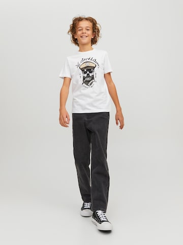 Jack & Jones Junior Slimfit Jeans 'Chris' i svart