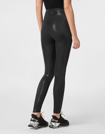 Plein Sport - Skinny Pantalón deportivo 'Scratch' en negro