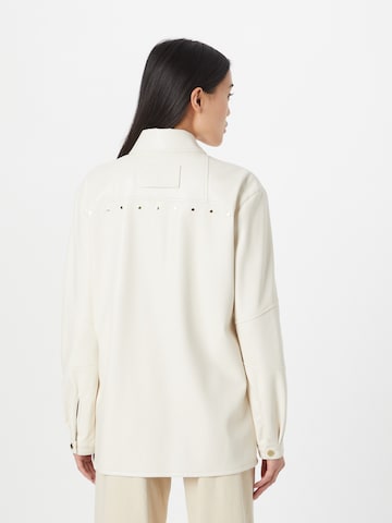 PATRIZIA PEPE Blouse 'CAMICIA' in White