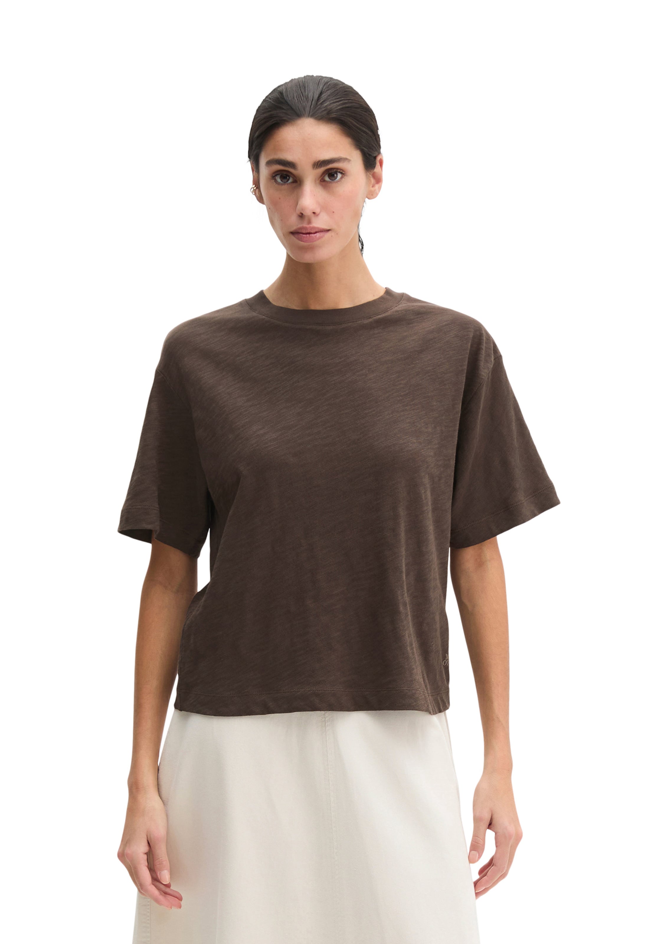 Marc O'Polo T-Shirt in Grau: Vorderseite