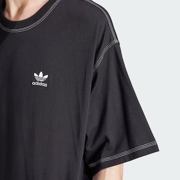 ADIDAS ORIGINALS Shirt 'Trefoil Essentials' in Zwart