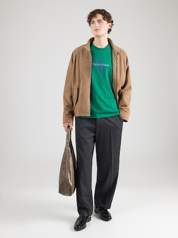 T-Shirt 'Hero' Calvin Klein Jeans en vert