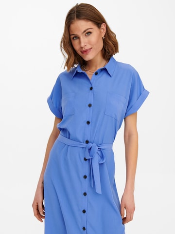 ONLY Shirt dress 'Hannover' in Blue