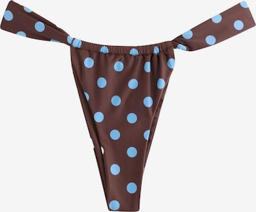 Bas de bikini Next en marron : devant