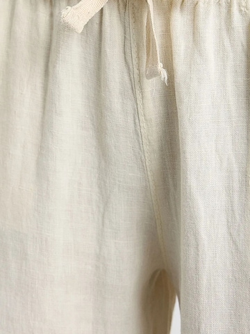 Wide Leg Pantalon Hiccup en blanc