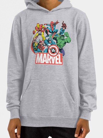 marvel Sweatshirt in Grey: front