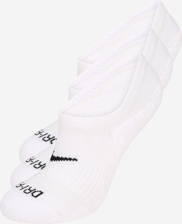 balta NIKE Sportinės kojinės: priekis