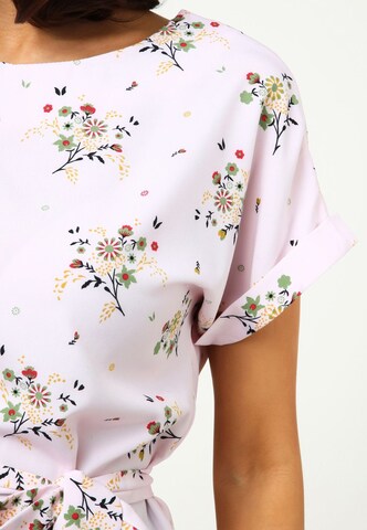 Awesome Apparel Blouse in Pink