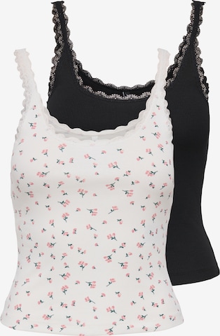 ONLY - Top 'ONLFENJA' en negro: frente