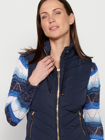 Gilet KOROSHI en bleu