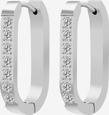 Akzent Earrings 'Zaria, langlebig' in Silver: front