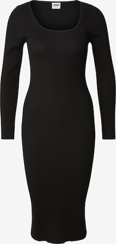 Urban Classics Kleid in Schwarz: Vorderseite