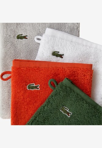 LACOSTE Washcloth 'LE CROCO' in Green