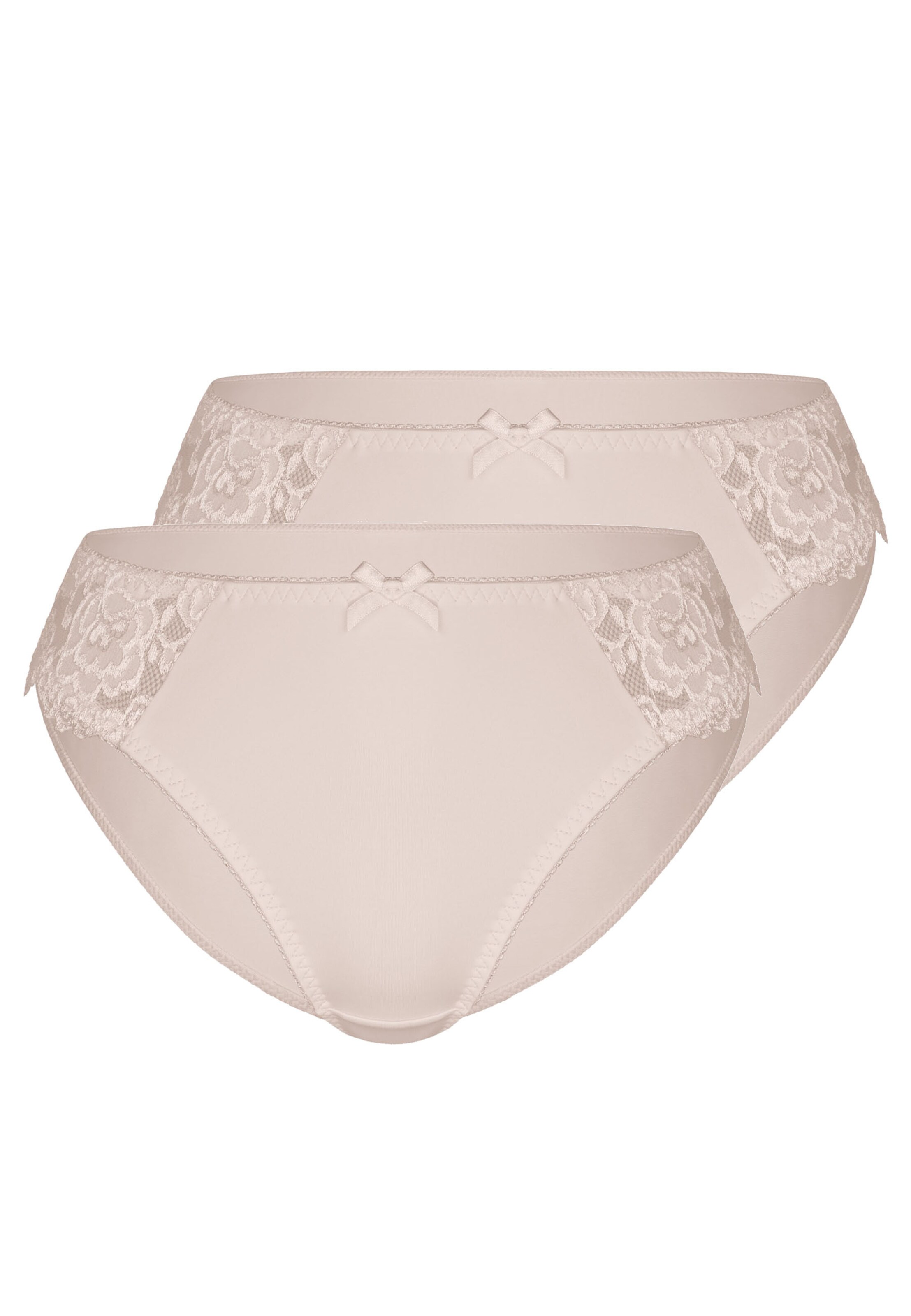 Slip 'CLASSIC LACE' sassa en beige : devant