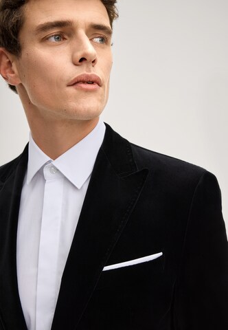 Coupe slim Veste de costume 'Horace-Velvet' JOOP! en noir