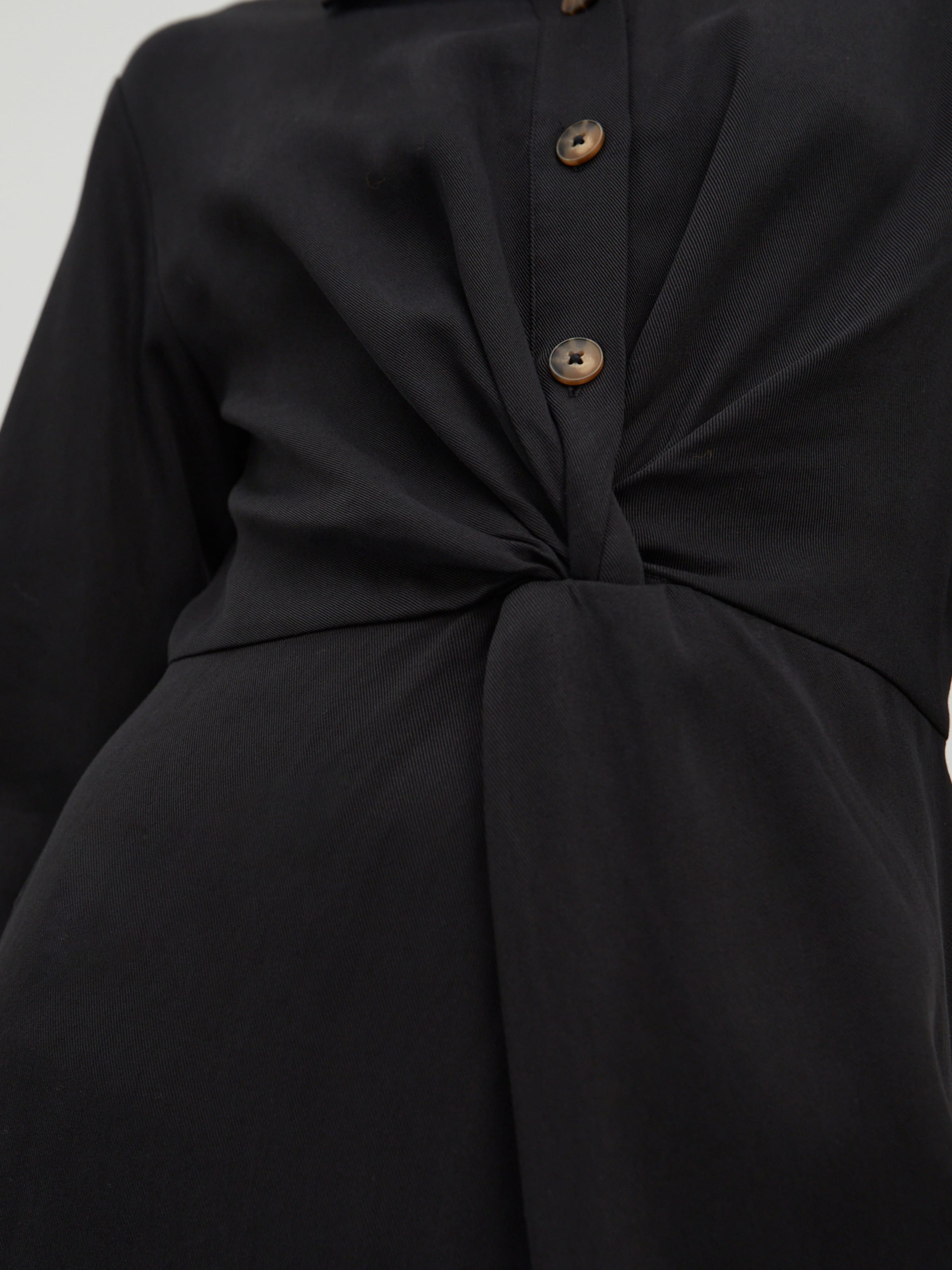 Vêtements Robe-chemise Florentine EDITED en Noir 