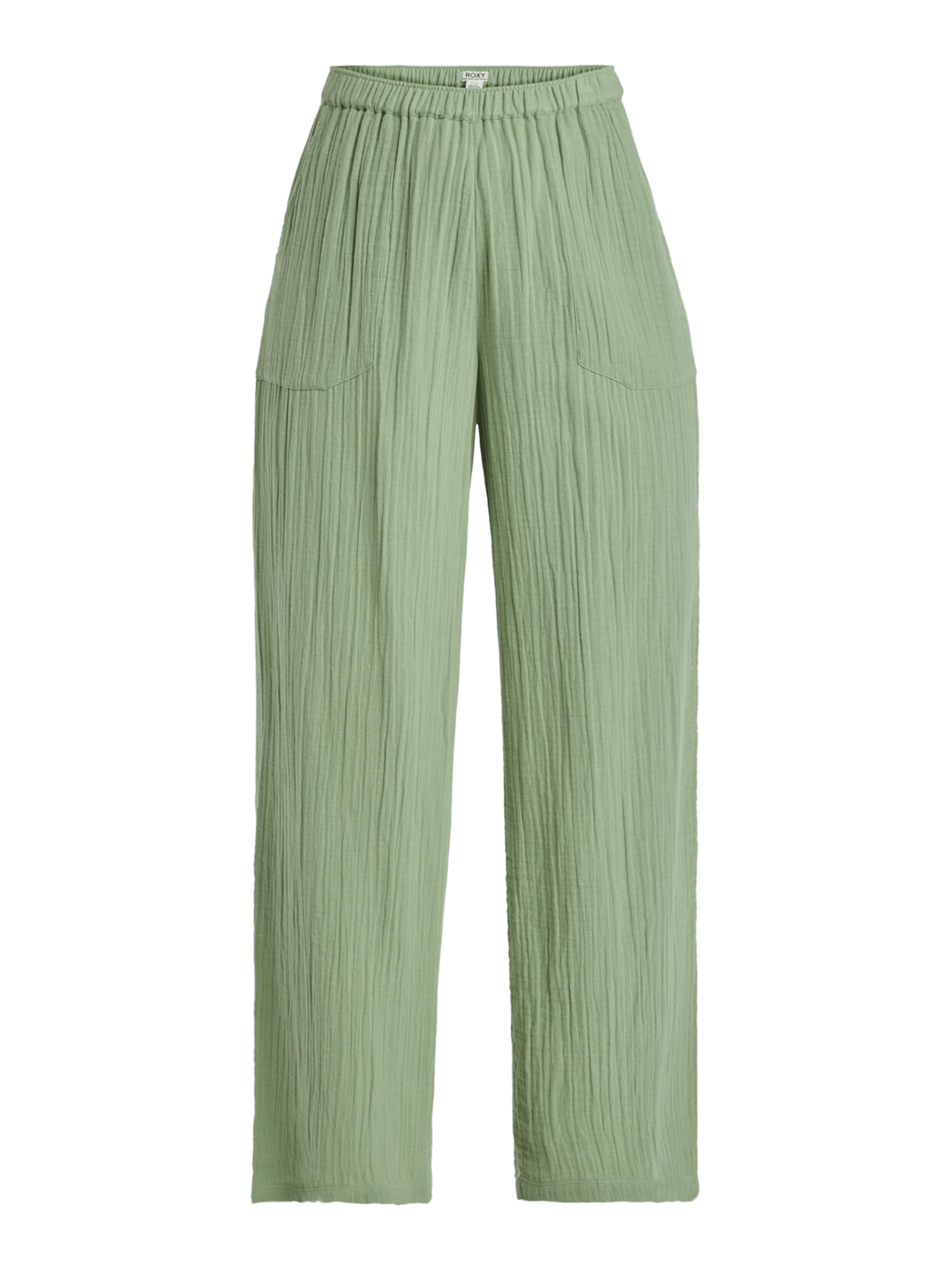 ROXY Loosefit Broek 'What A Vibe' in Groen: voorkant