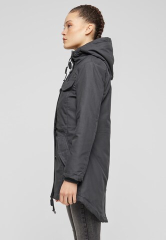 Brandit Between-Seasons Parka 'Marsh Lake' in Grey