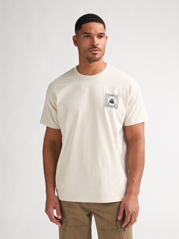 T-Shirt 'Calor' Petrol Industries en beige : devant