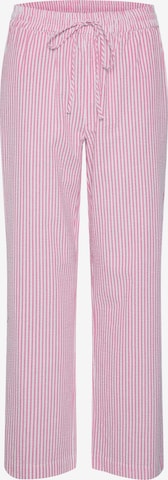 SAINT TROPEZ Loose fit Pants 'Elmiko' in Pink: front