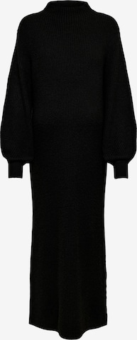 Only Maternity Knitted dress 'Lucca' in Black