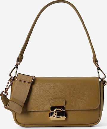Coccinelle Schultertasche 'C-Me Lock' in Braun: Vorderseite