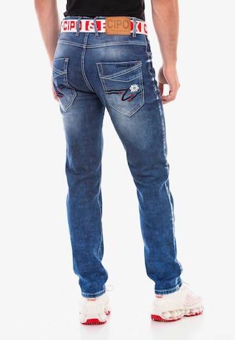 CIPO & BAXX Slimfit Jeans in Blauw