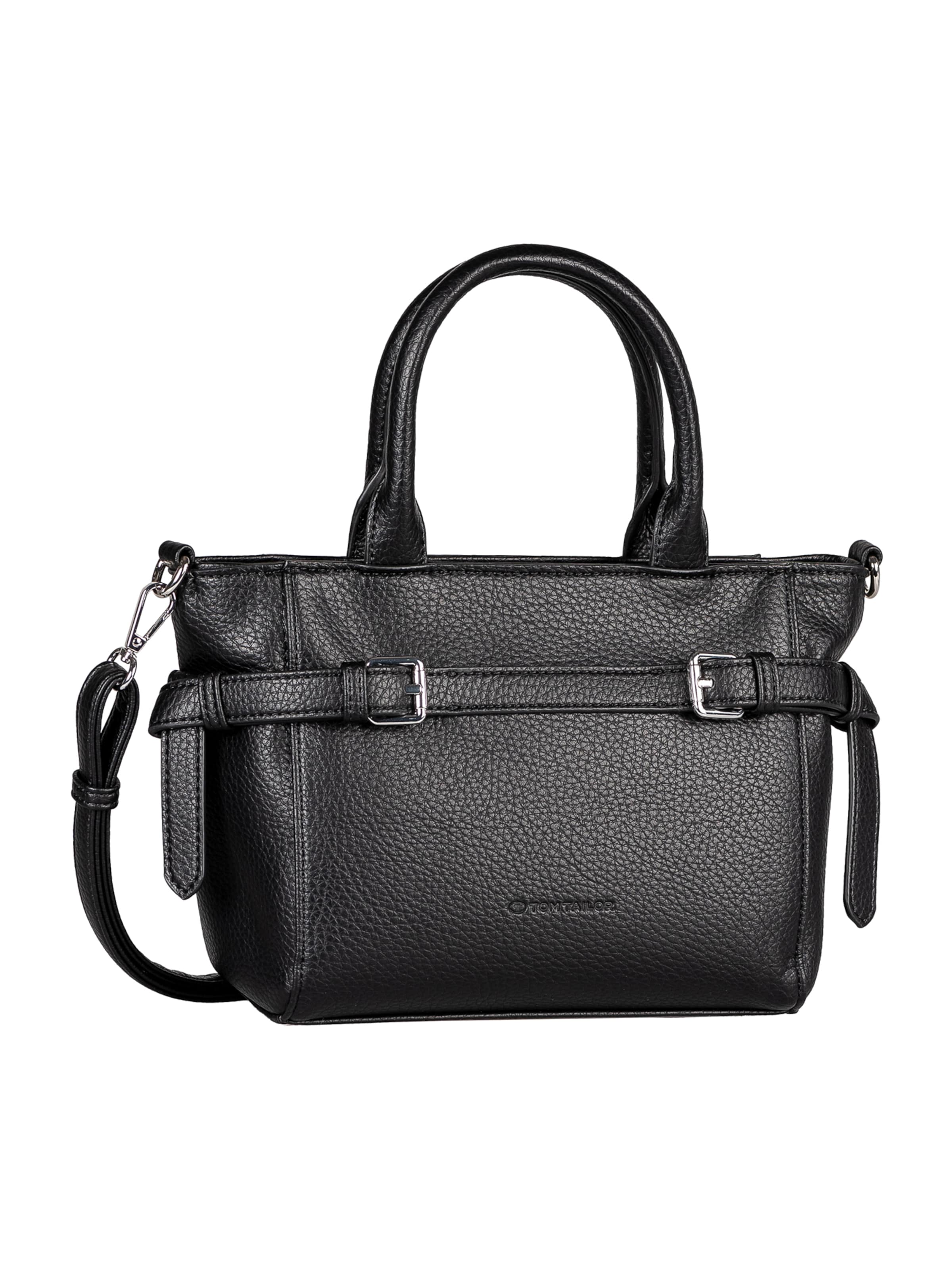 TOM TAILOR Handbag 'Sora' in Black: front