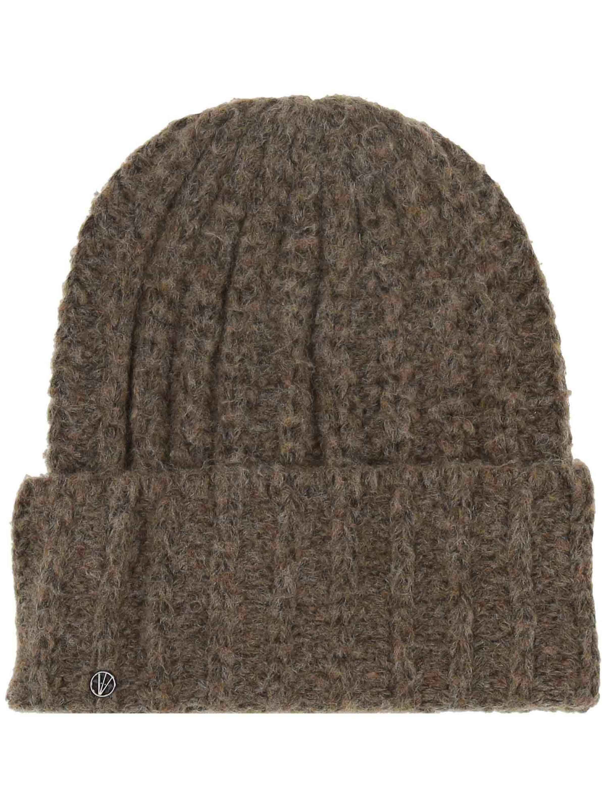 LOEVENICH Beanie in Green: front