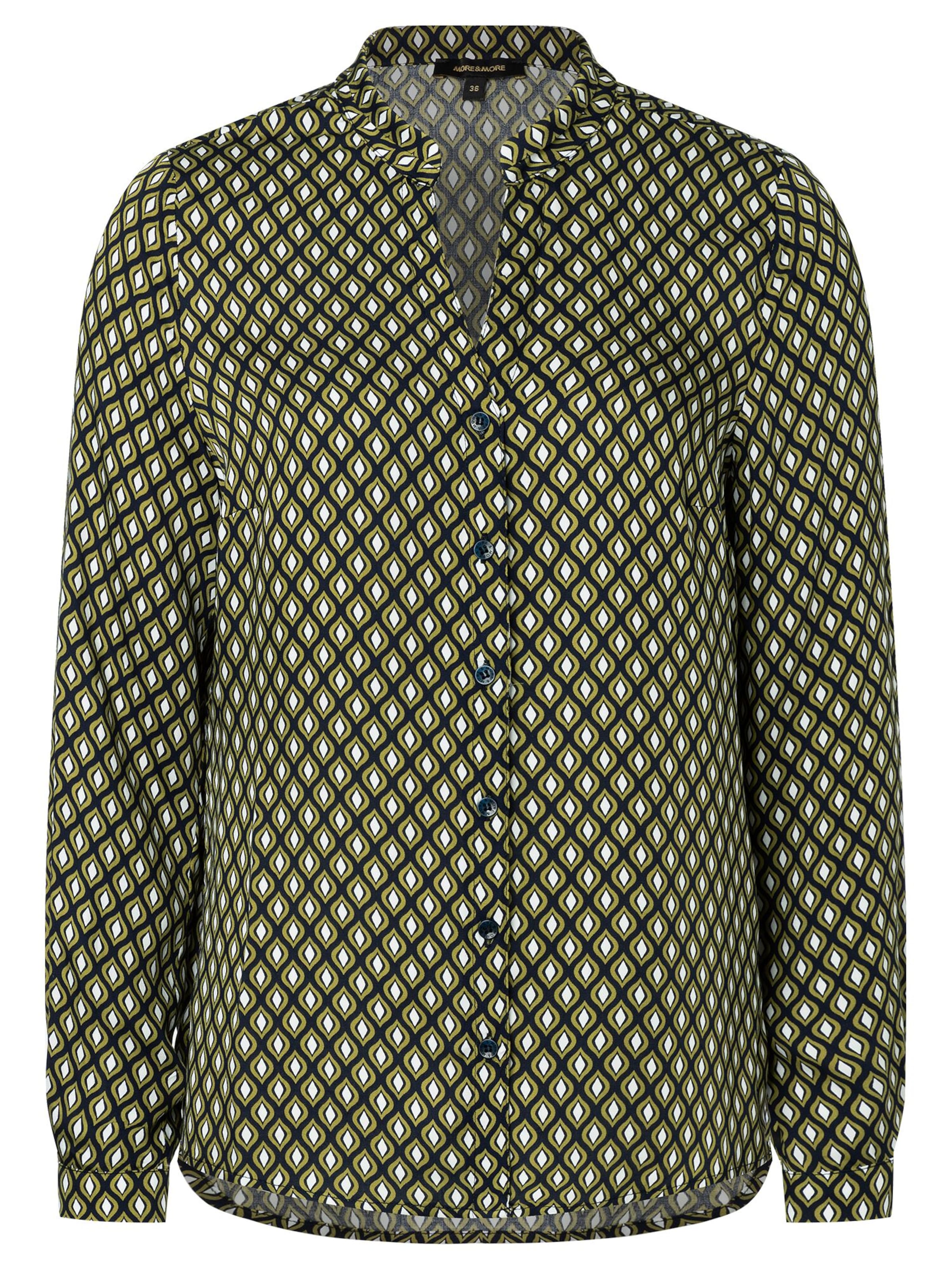 MORE & MORE Bluse in Grün: Vorderseite