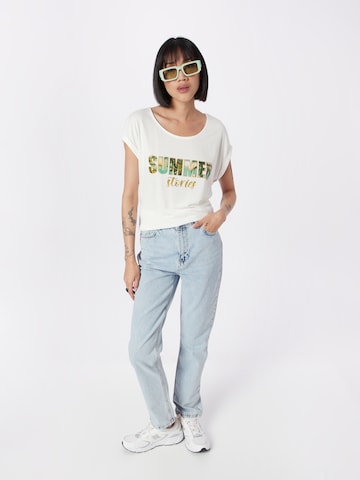 ABOUT YOU - Camiseta 'Lucia' en blanco