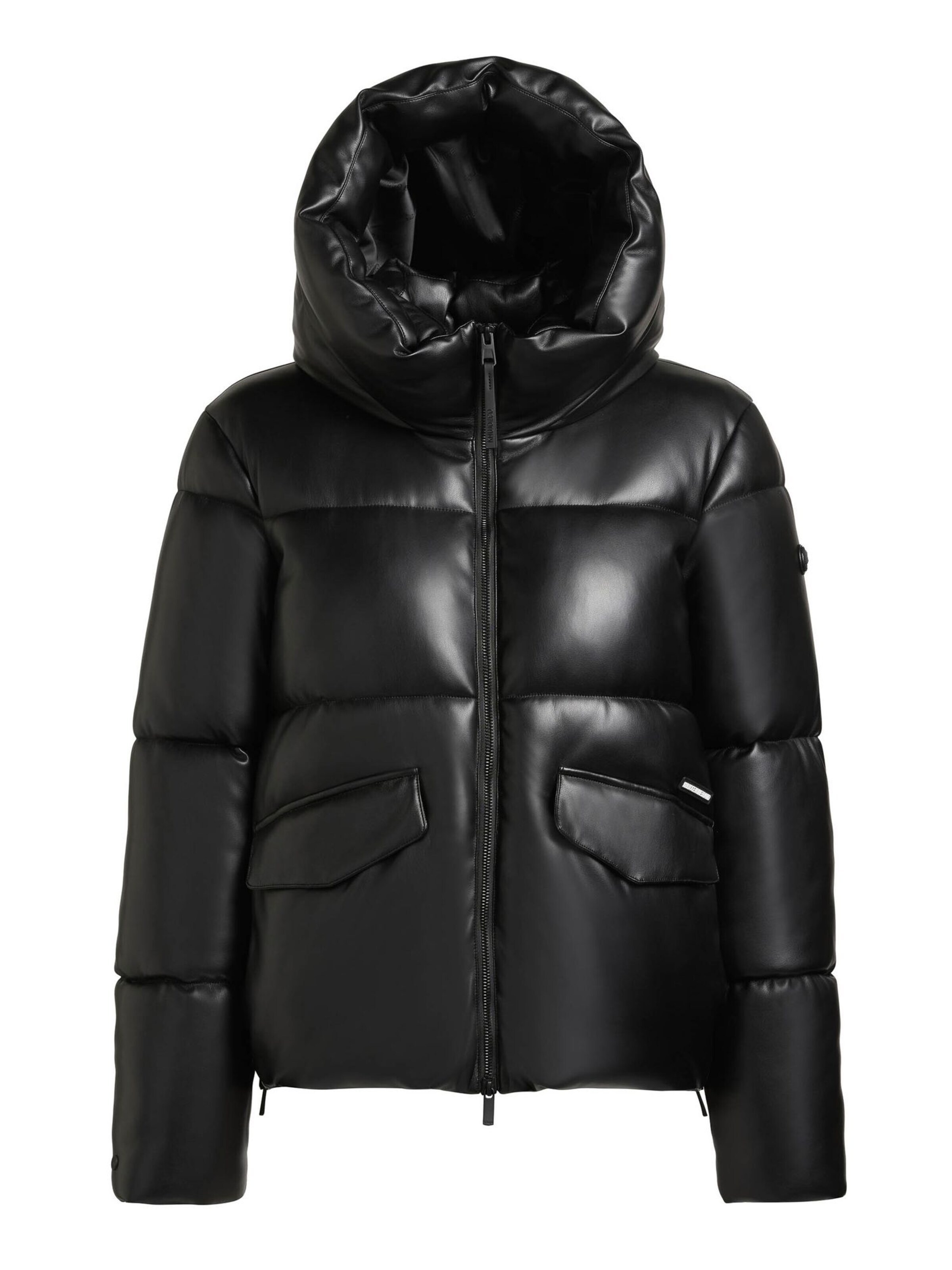 khujo Winter Jacket in Black: front
