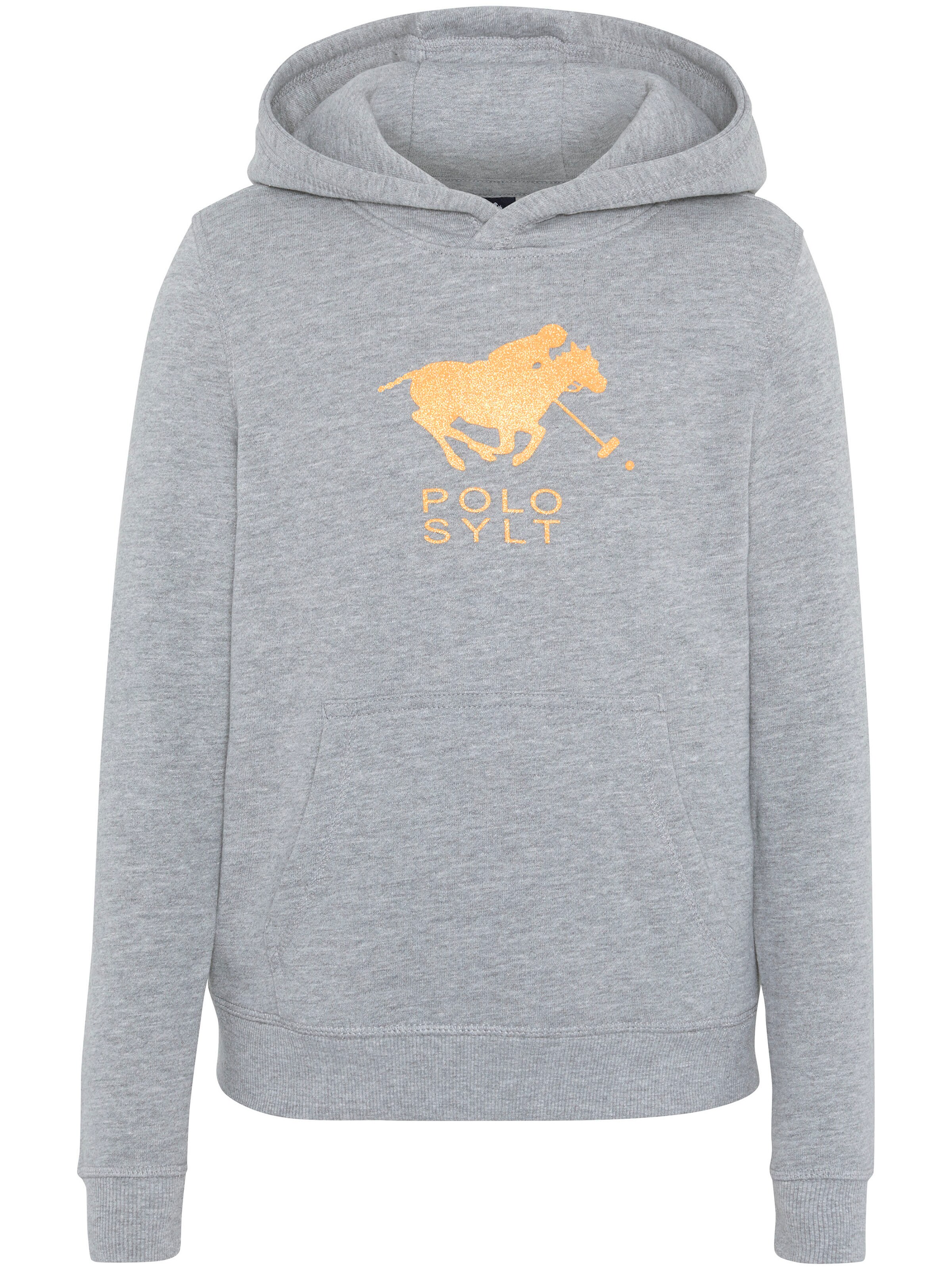 Polo Sylt Sweatshirt in Grau: Vorderseite