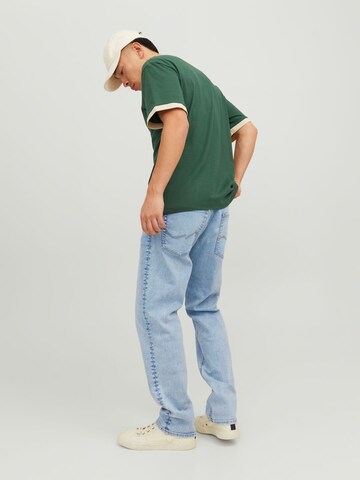 JACK & JONES regular Jeans 'Clark Original SBD 175' i blå