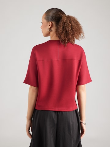 Sweat-shirt 'Maelee Ima' MSCH COPENHAGEN en rouge