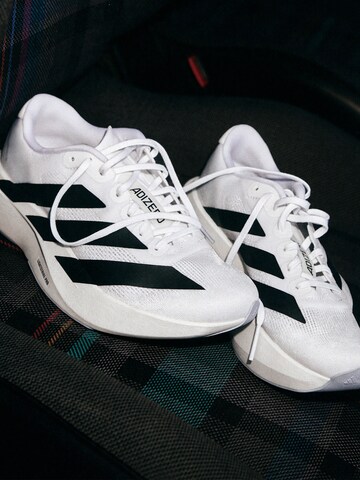 Sneaker de alergat 'Adizero Evo SL' de la ADIDAS PERFORMANCE pe alb: față