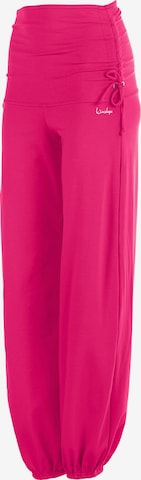 Tapered Pantaloni sportivi 'WH1' di Winshape in rosa