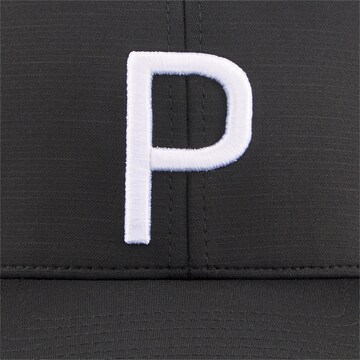 PUMA Sportcap 'P' in Schwarz