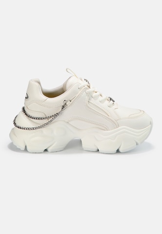 BUFFALO Sneaker 'Binary Chain' in Weiß
