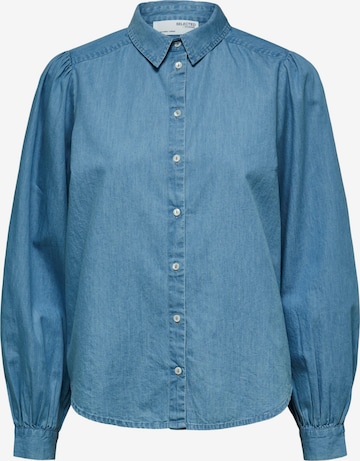 SELECTED FEMME Blouse 'Tammy' in Blue: front