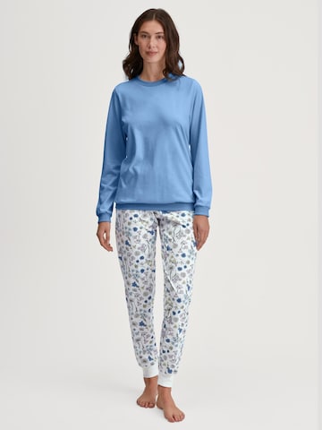 CALIDA Pyjama 'Cotton Special'‌‌‌‌‌ in Blau