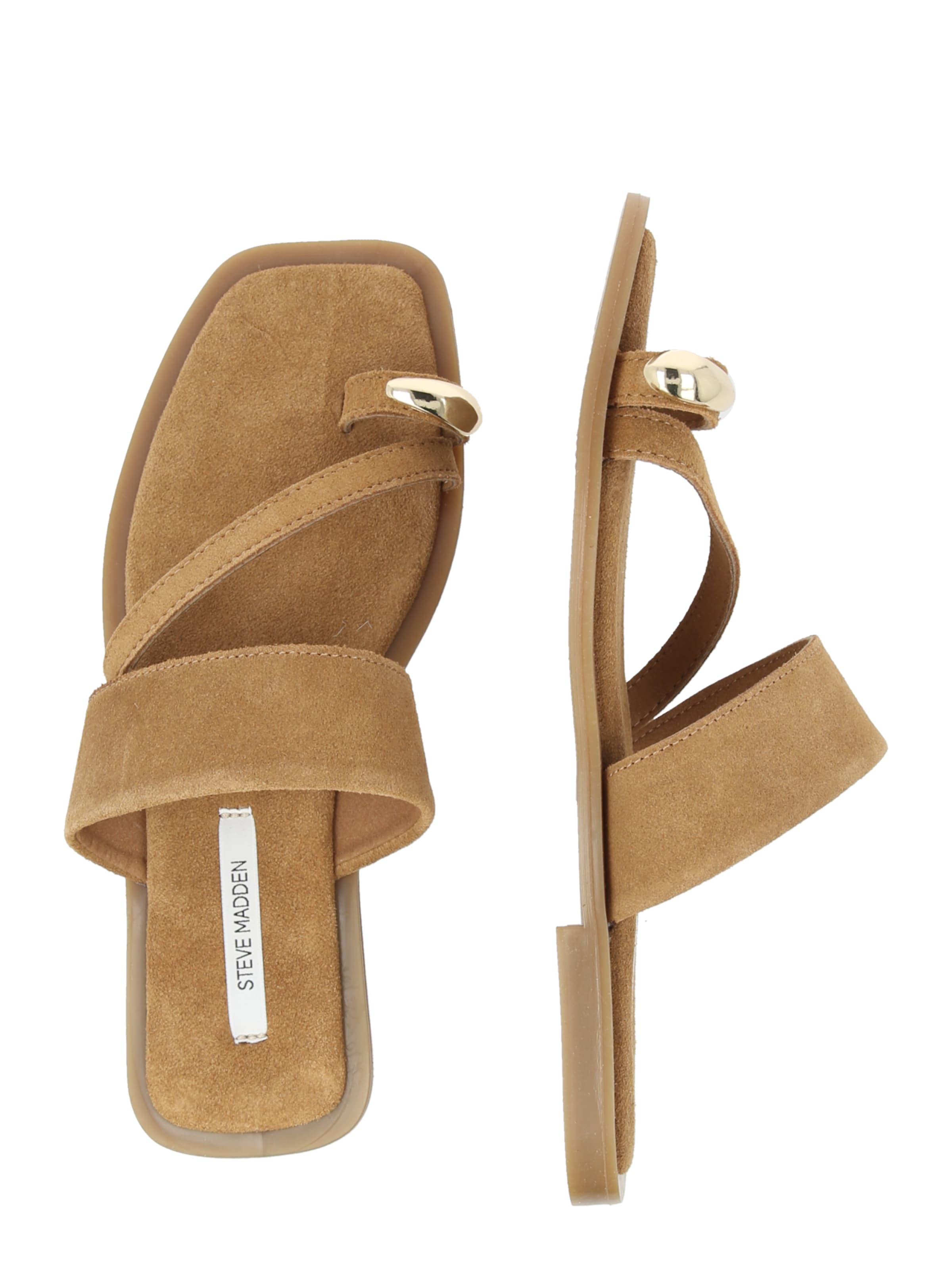 STEVE MADDEN Босоножки через палец 'Ellaina' в Бежевый