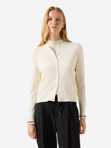 BOGNER Knit Cardigan 'Azou' in White: front