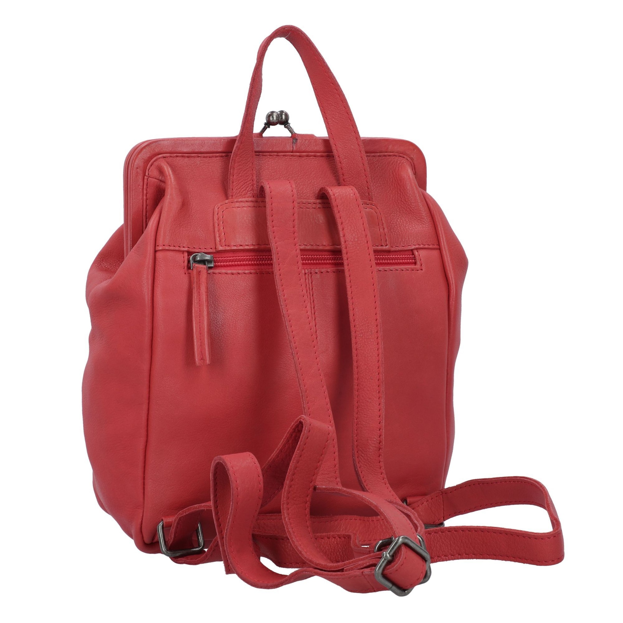 Zaino 'Vintage' di GREENBURRY in rosso