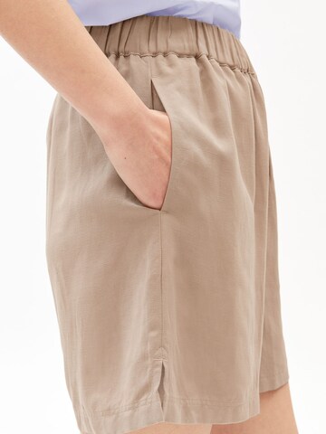 ARMEDANGELS Loosefit Shorts in Beige: Vorderseite