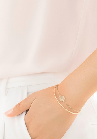 Swarovski Браслет 'Ginger' в Золотой