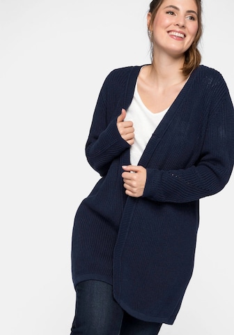 Cardigan SHEEGO en bleu