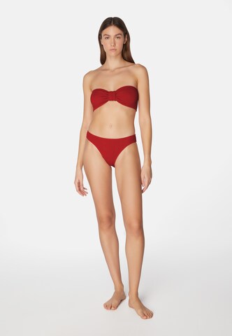 SORBET ISLAND Bandeau Bikini 'Lory' in Rot